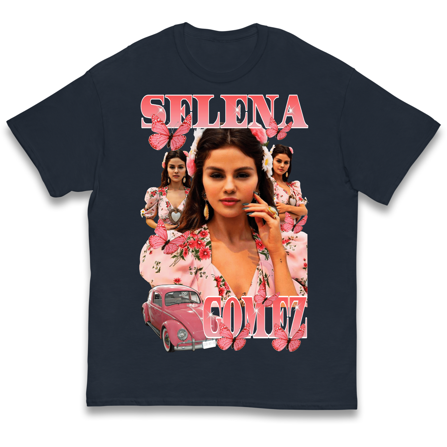 Selena Gomez Pink kids t shirt