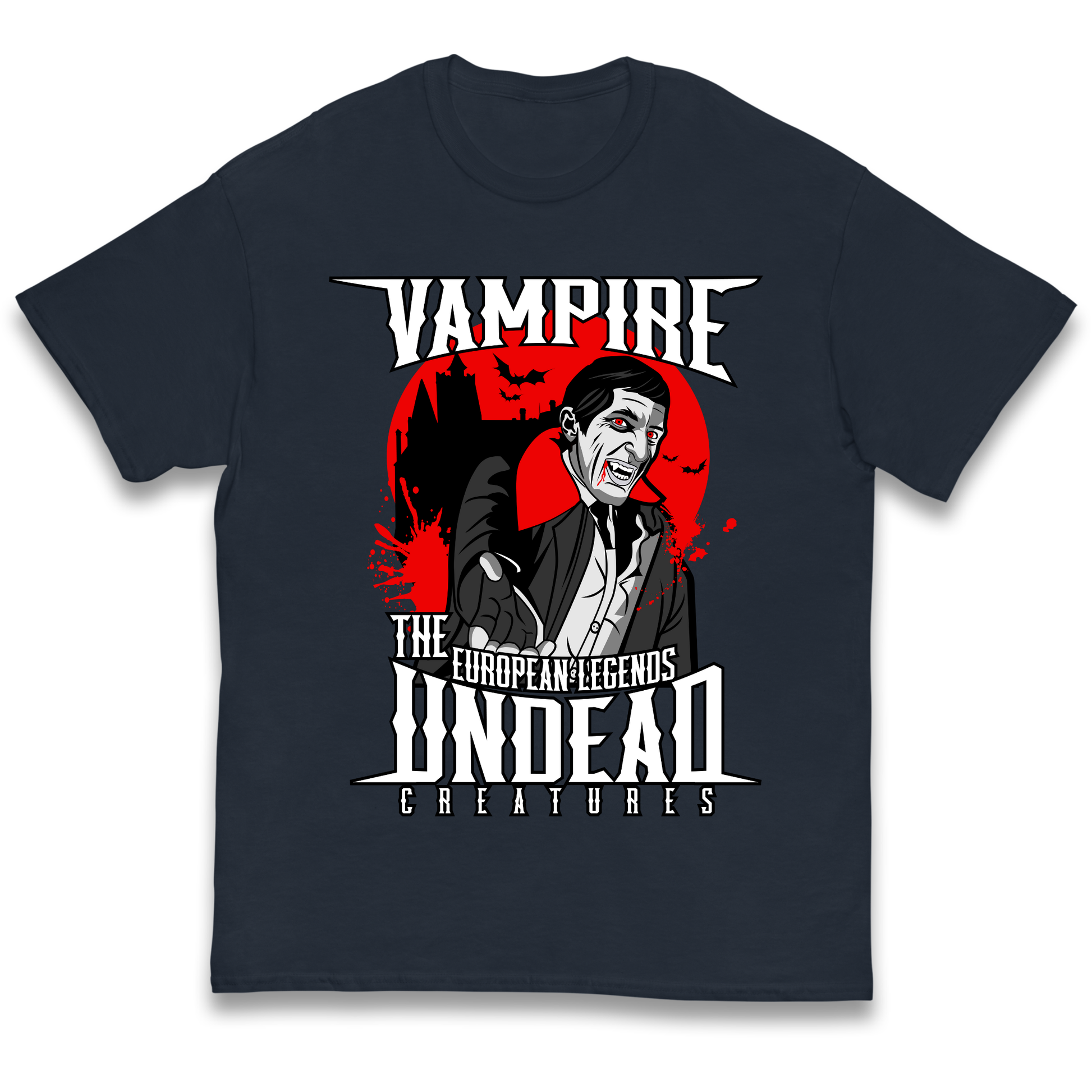 Vampire Undead kids t shirt