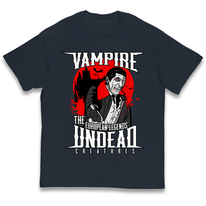 Vampire Undead kids t shirt