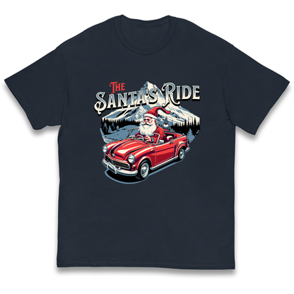 The Santas Ride Christmas kids t shirt