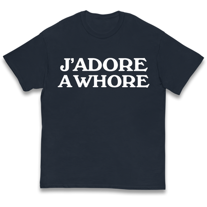 J'Adore A Whore Kids T Shirt