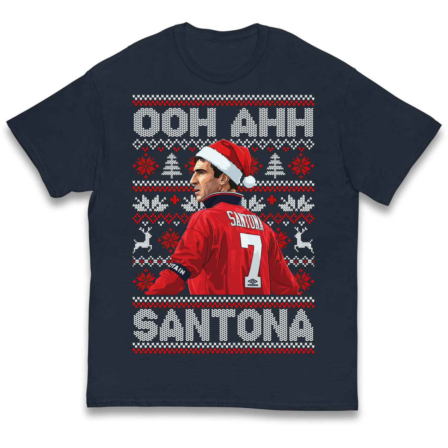 M'nchester United Christmas Kids T Shirt