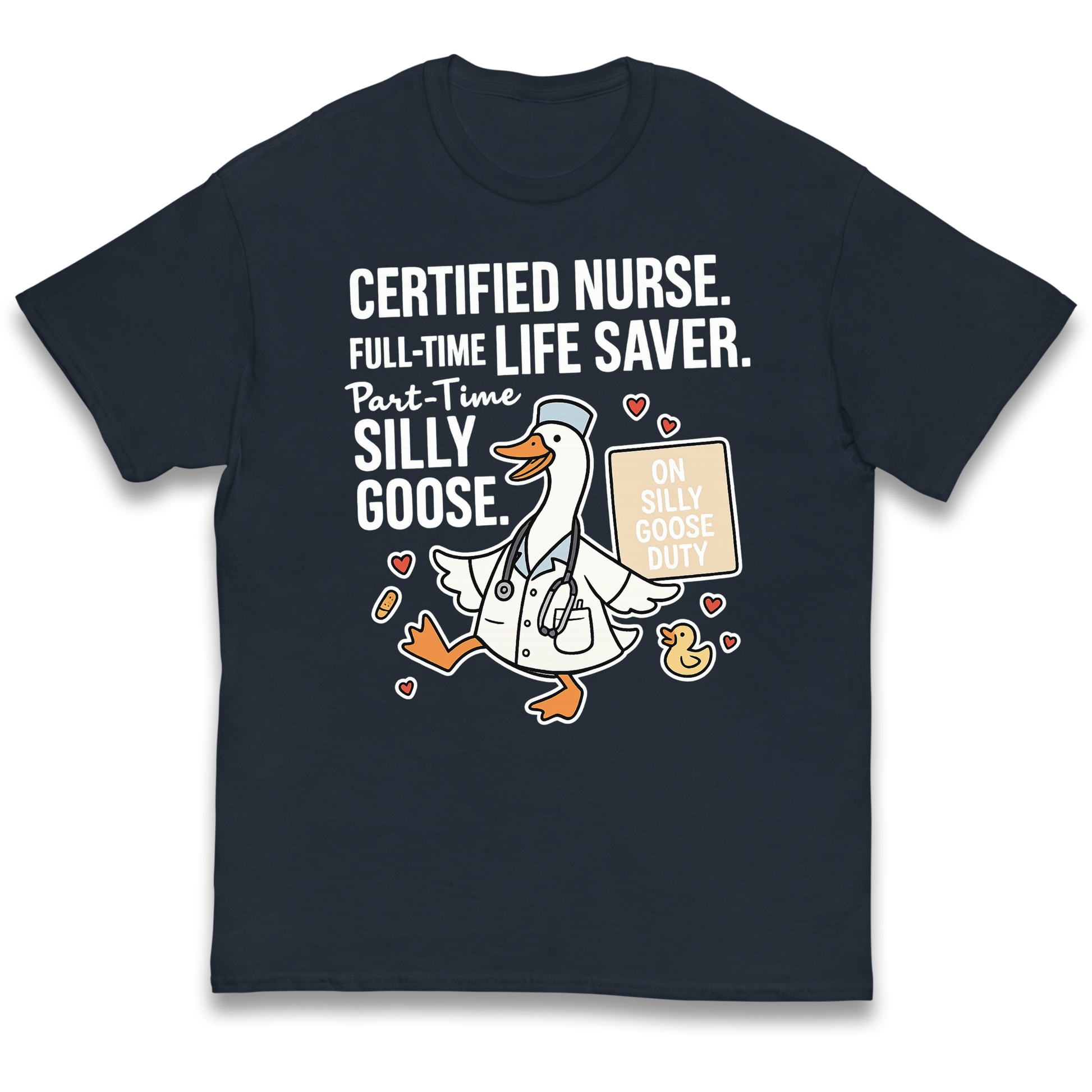 Full Time Nurse Part Time Silly Goose kids t shirt