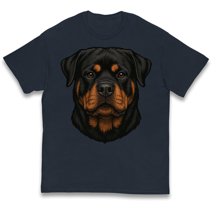 Rottweiler Face kids t shirt