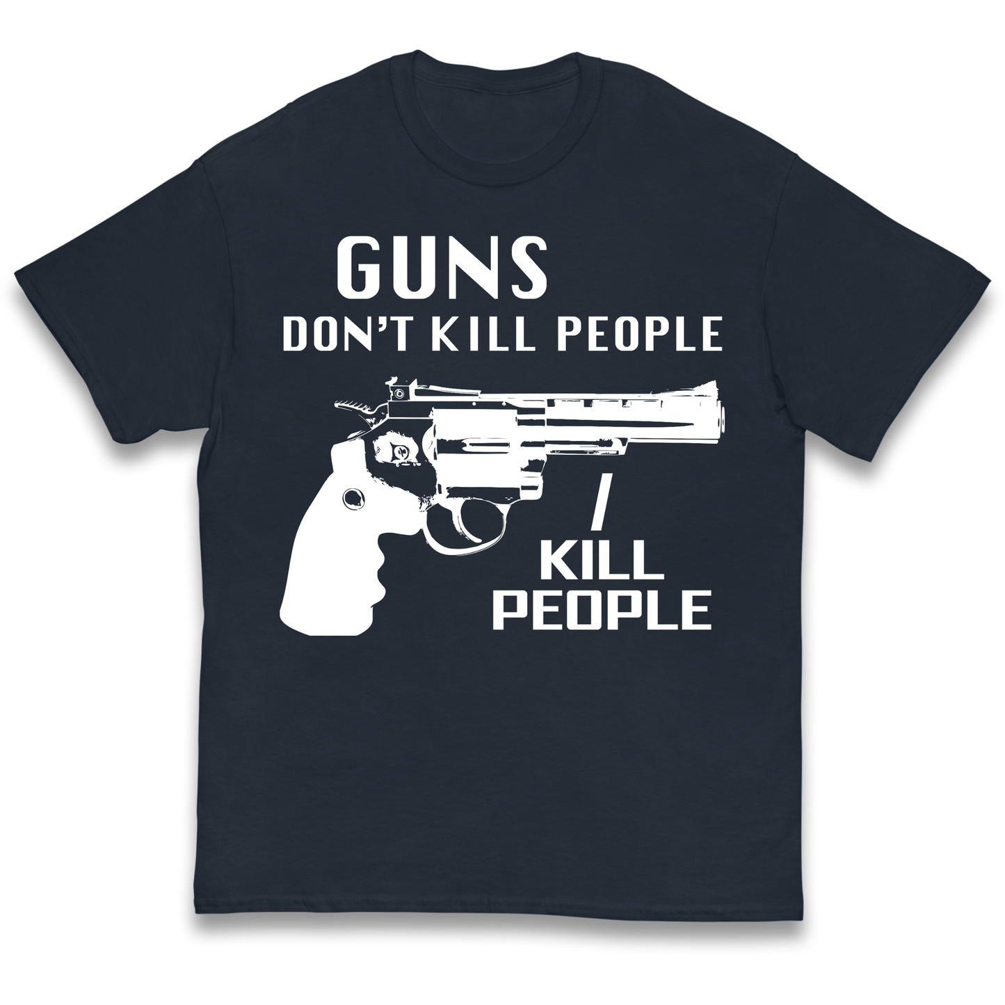 Guns Don’t Kill People Kids T Shirt 