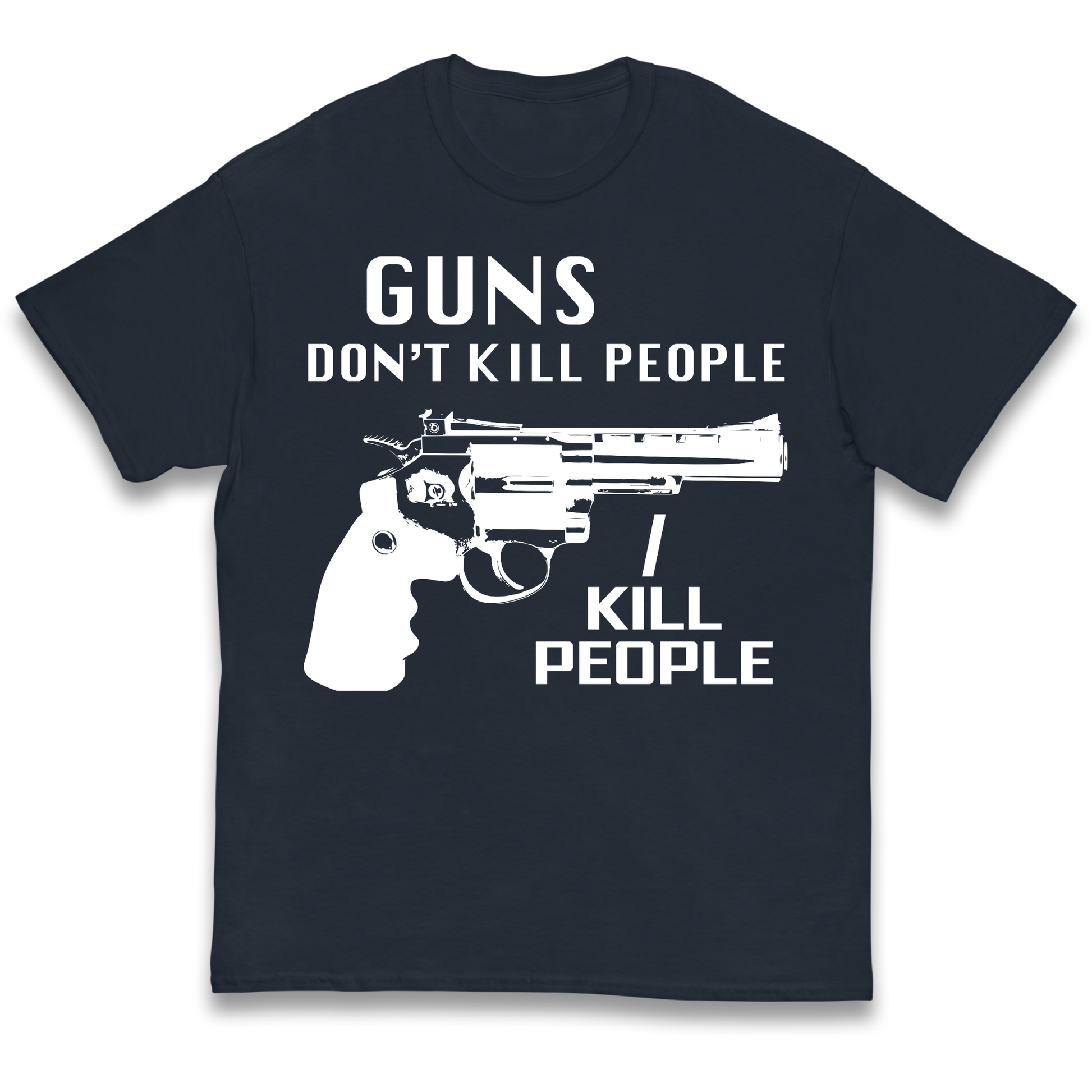 Guns Don’t Kill People Kids T Shirt 