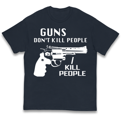Guns Don’t Kill People Kids T Shirt 