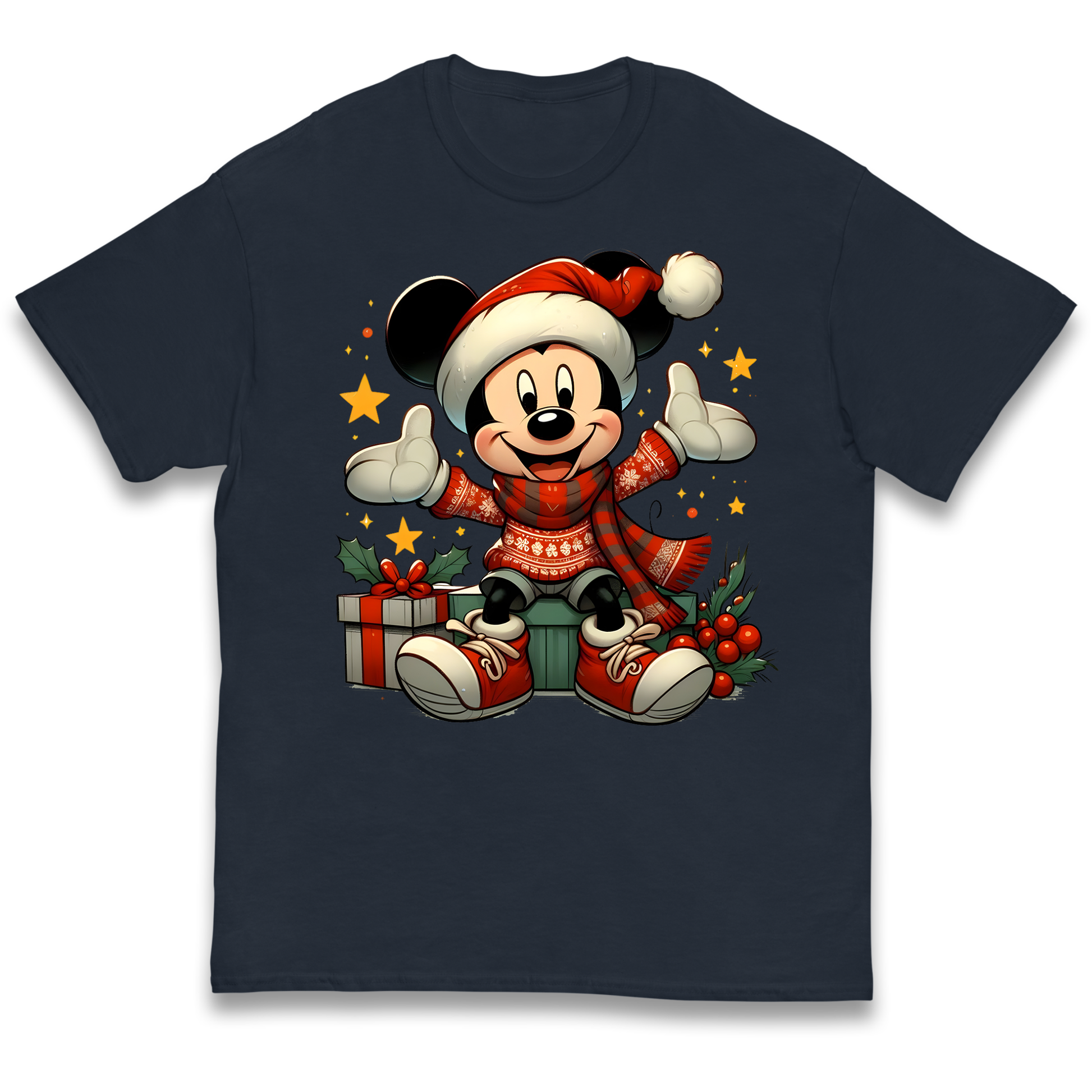 Micky Mouse Christmas kids t shirt