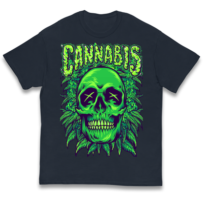 Cannabis Skull kids t shirt
