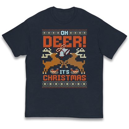 Oh Deer its Christmas kids t shirt