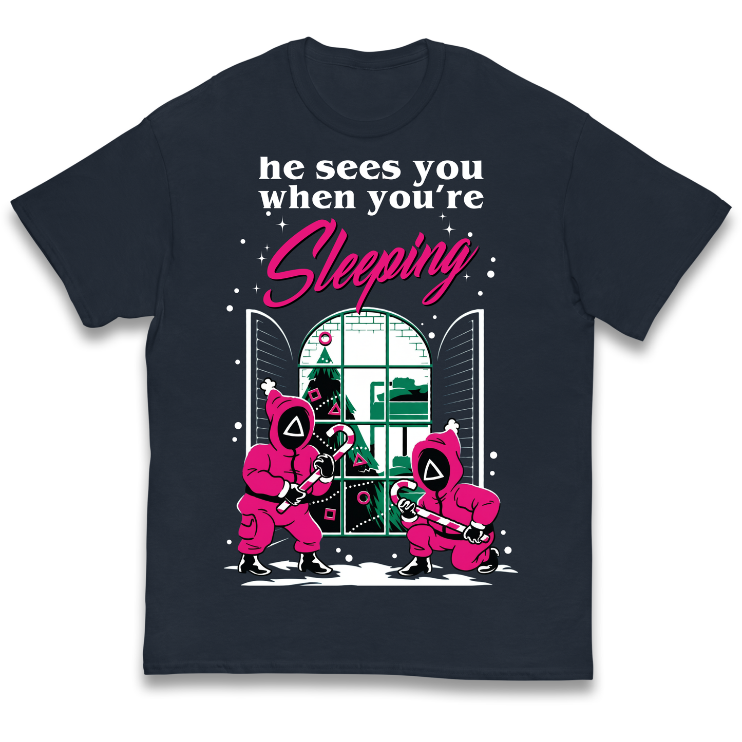Squid Games Xmas Kids T Shirt