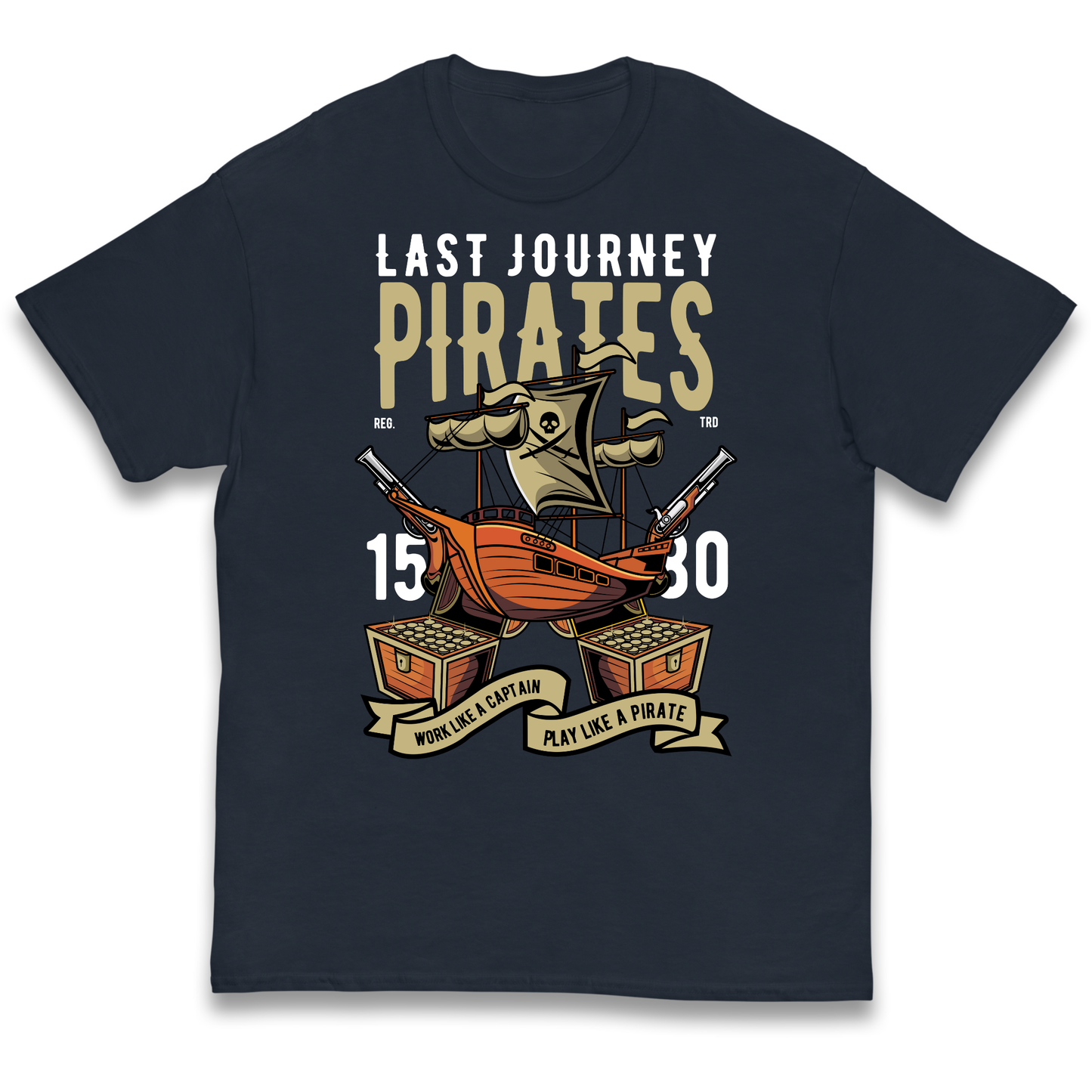 Last Journey Pirates kids t shirt