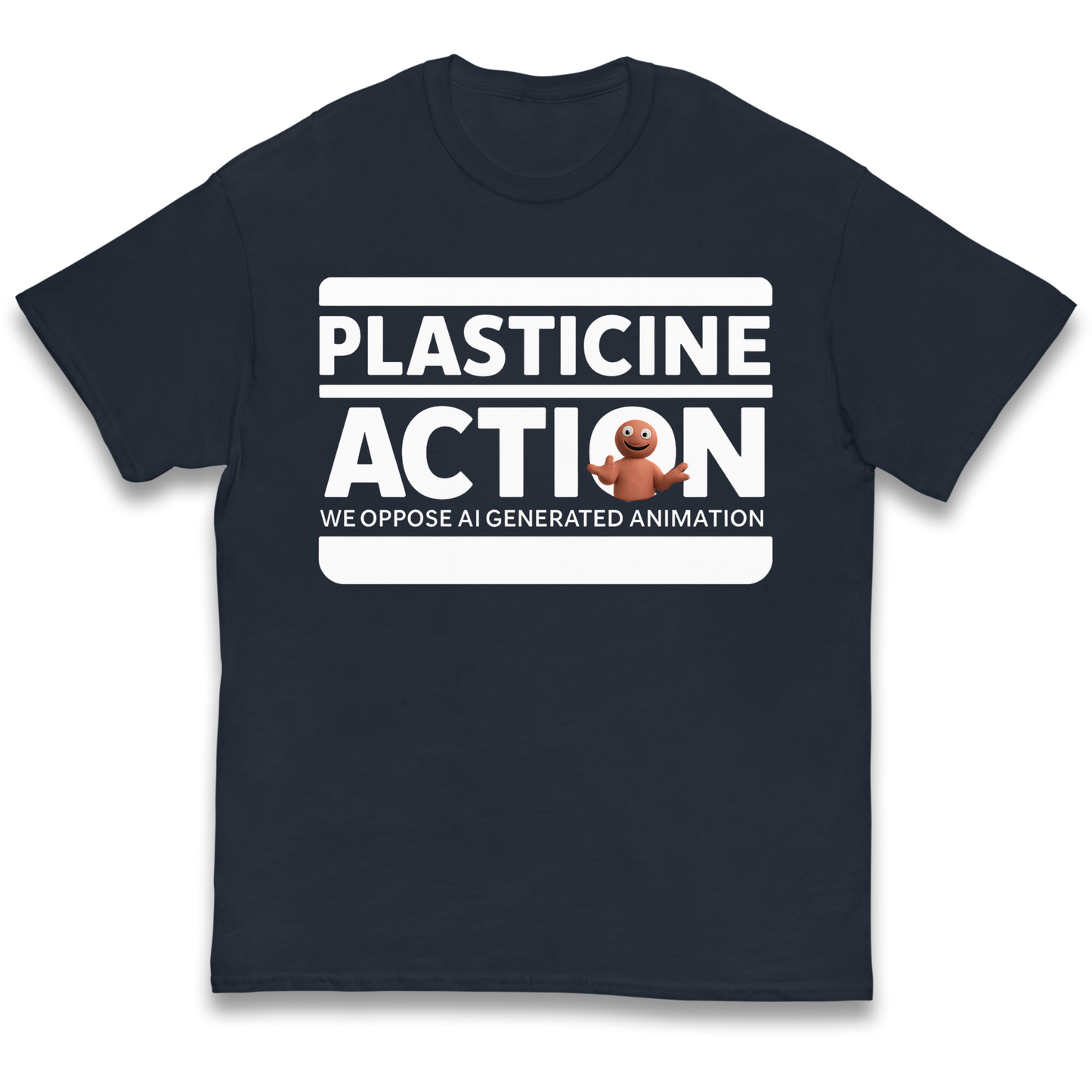 plasticine action kids t shirt