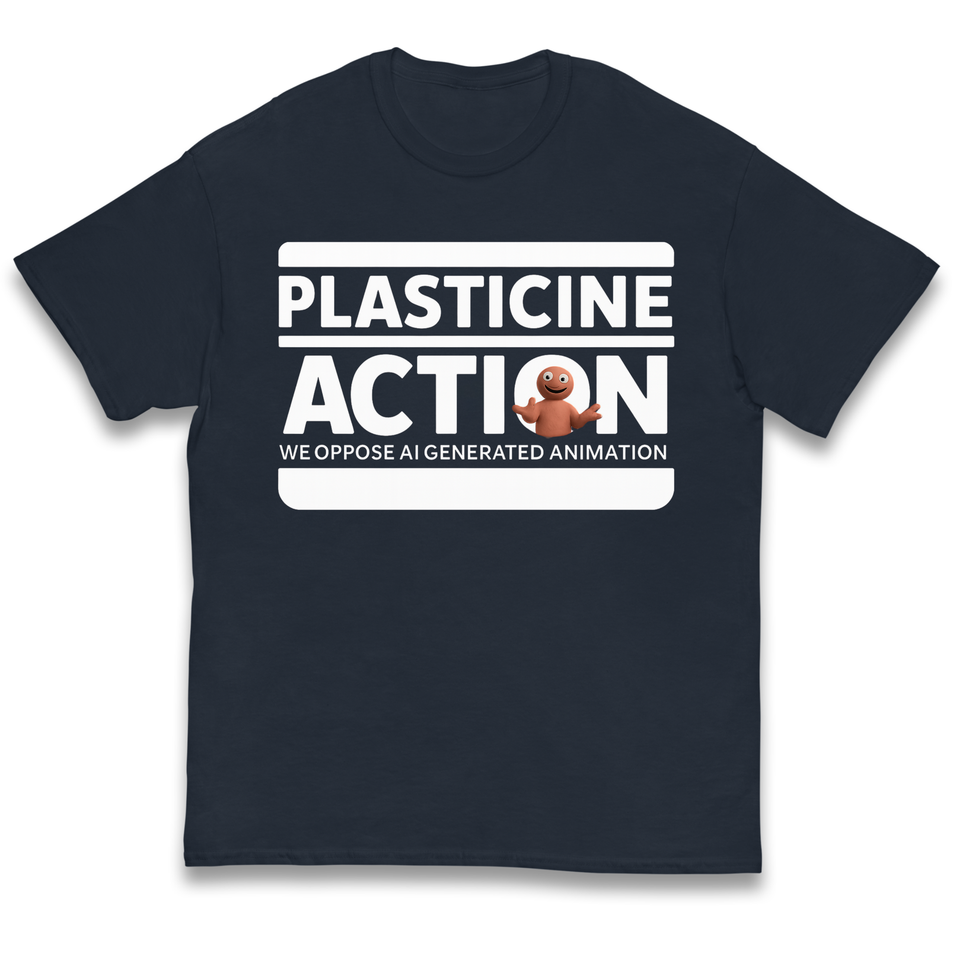 plasticine action kids t shirt