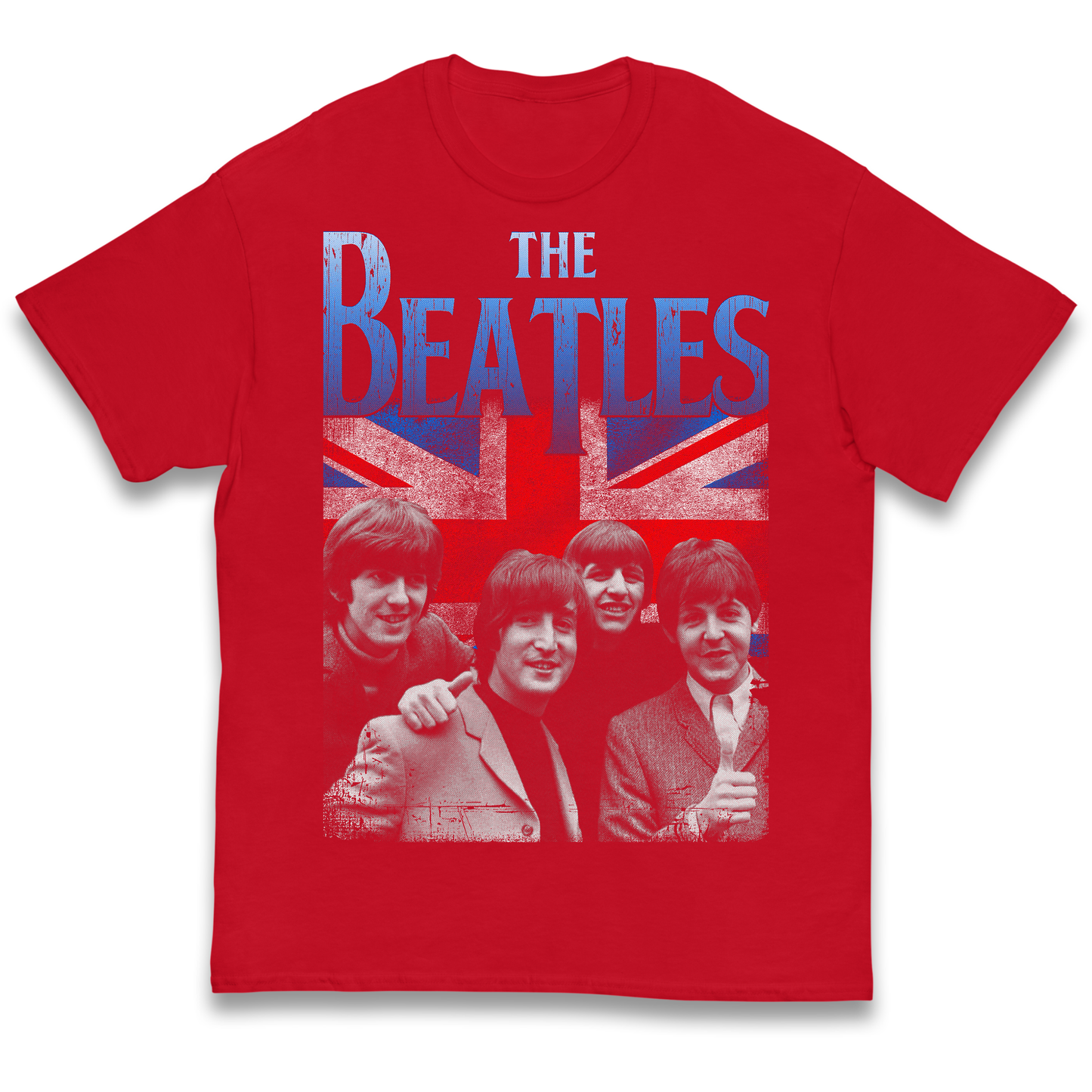 The Beatles Union Jack kids t shirt