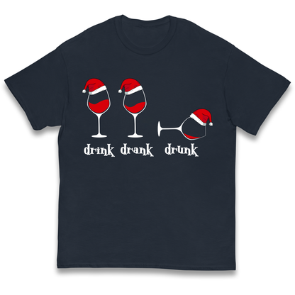 Drink Drank Drunk Kids T Shirt