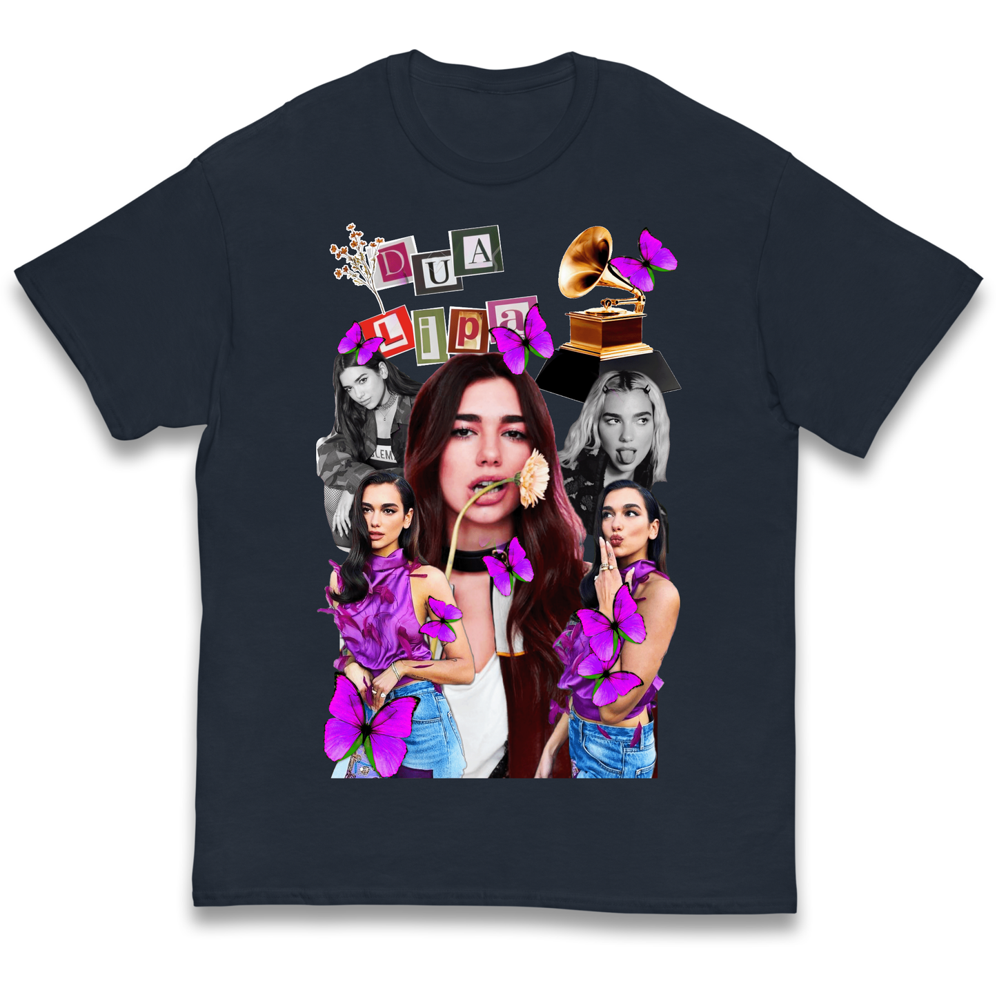 Dua Lipa Butterflies Kids T Shirt