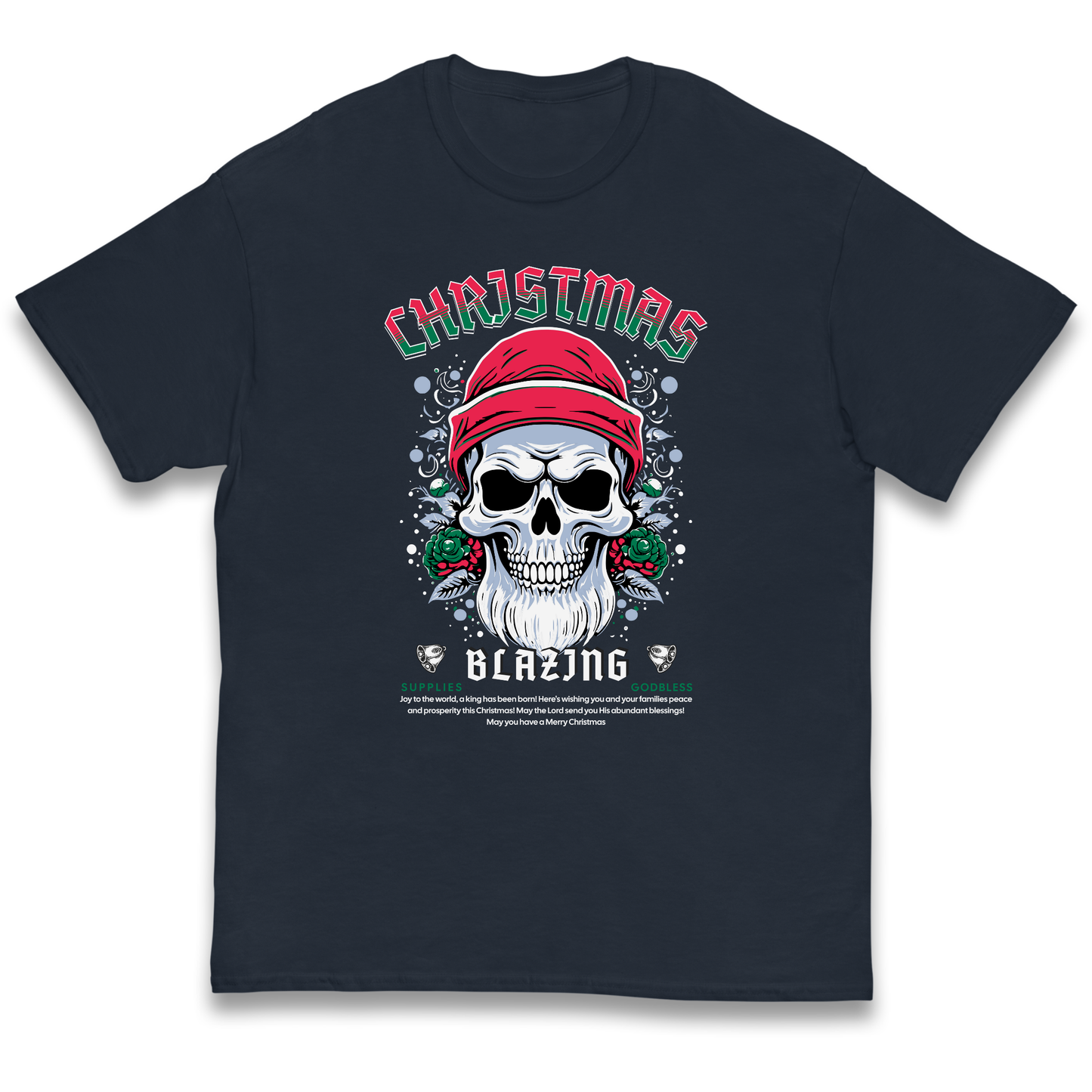 Christmas Blazing kids t shirt