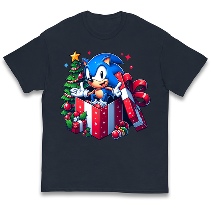 Sonic The Hedgehog Christmas kids t shirt