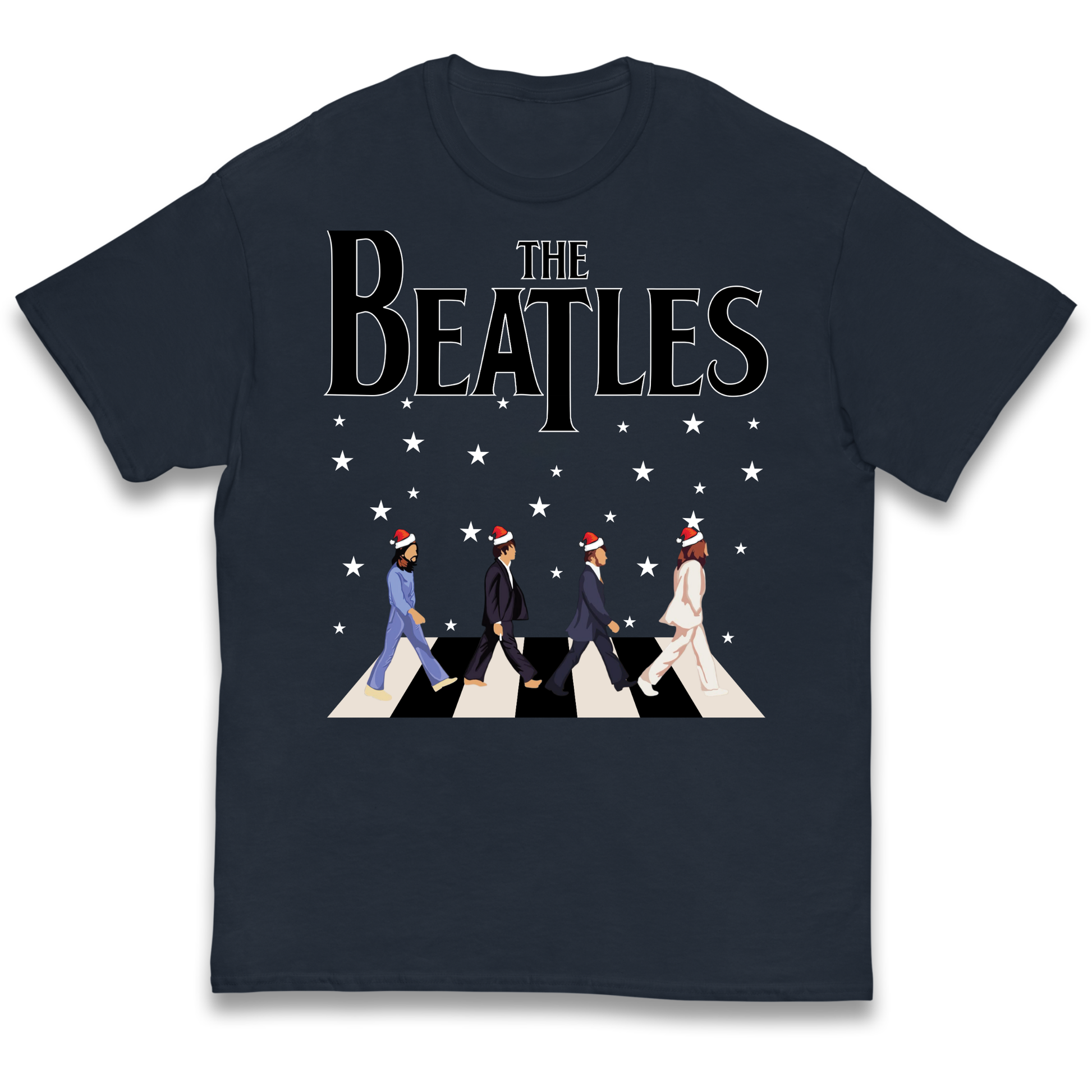 The Beatles Abbey Road Christmas kids t shirt