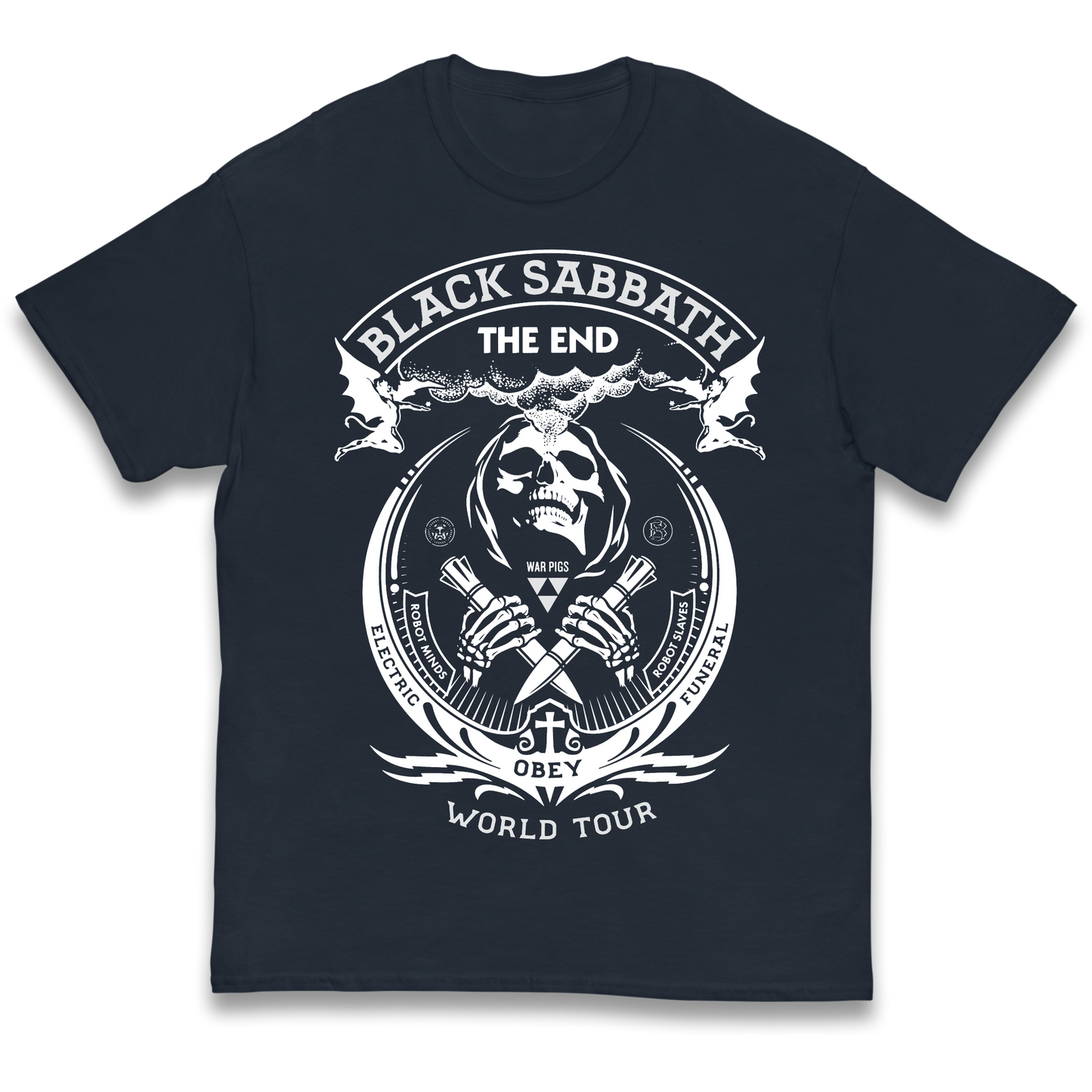 Black Sabbath The End World Tour Kids T Shirt