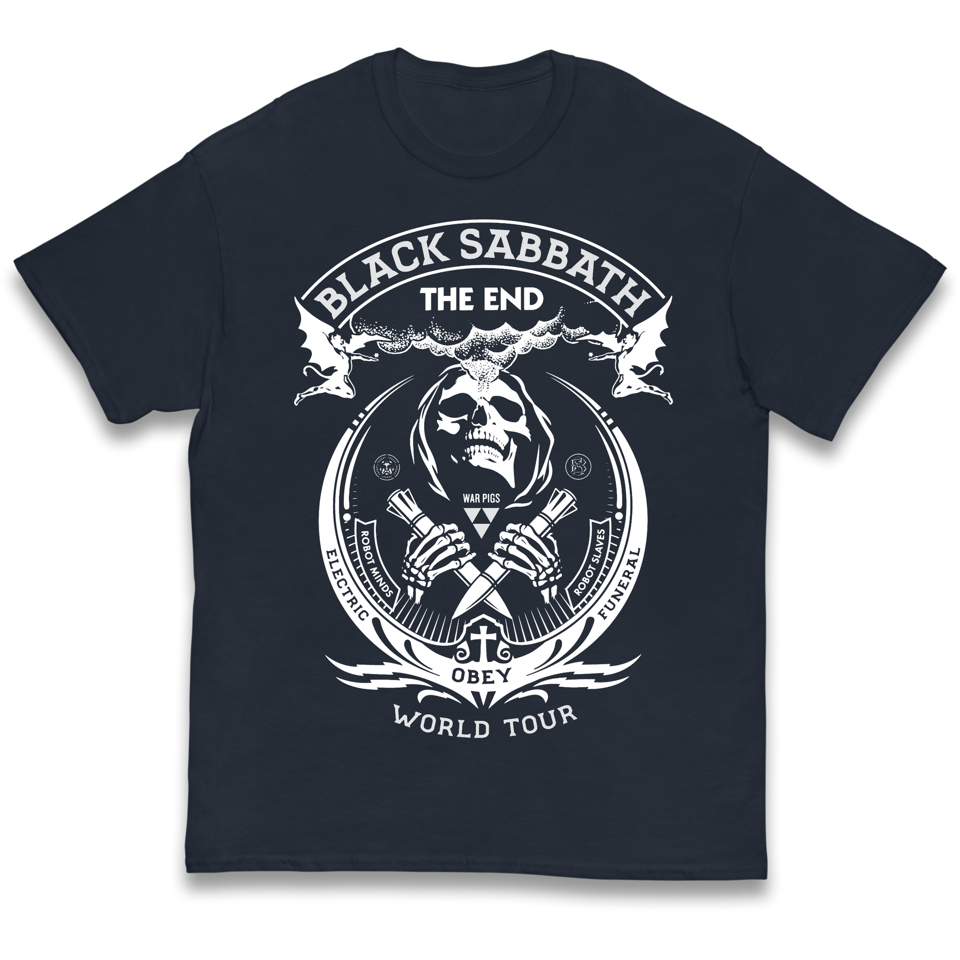 Black Sabbath The End World Tour Kids T Shirt