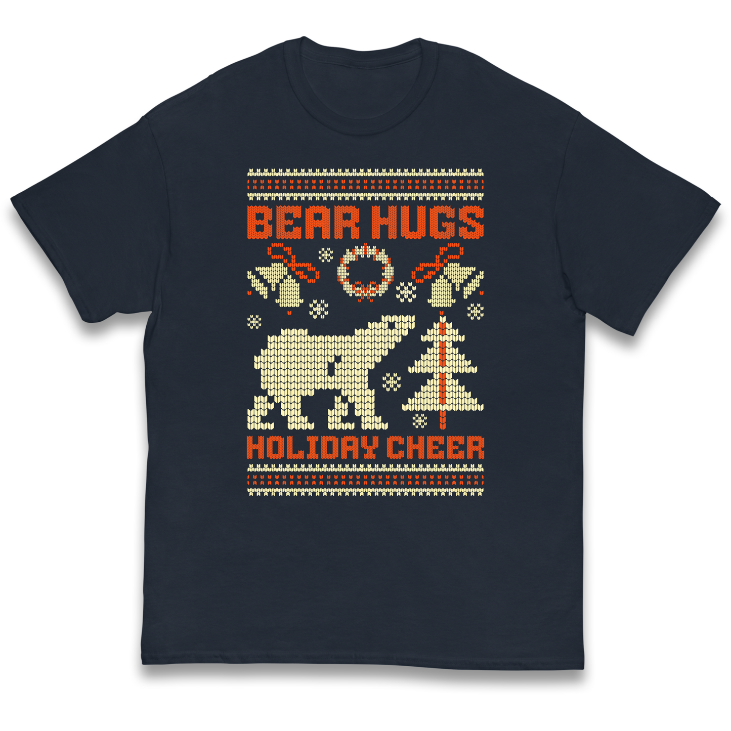 Bear Hugs Holiday Cheer kids t shirt