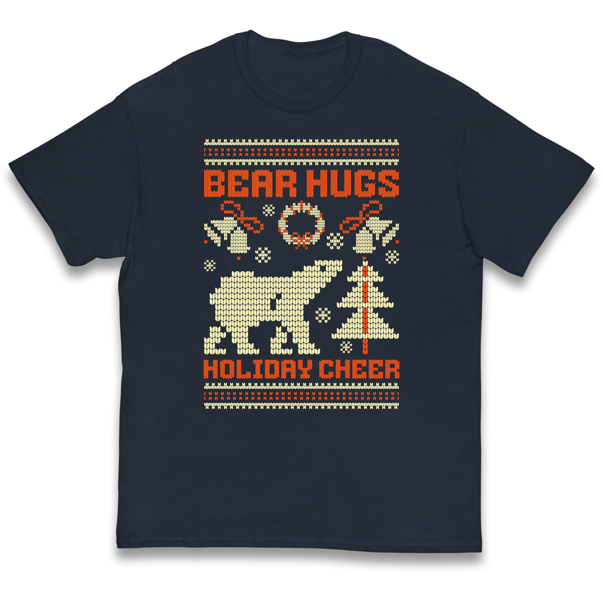 Bear Hugs Holiday Cheer kids t shirt