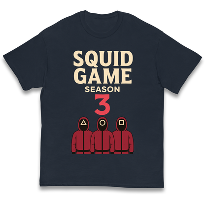 Squid Games Season 3 Kids T Shirt