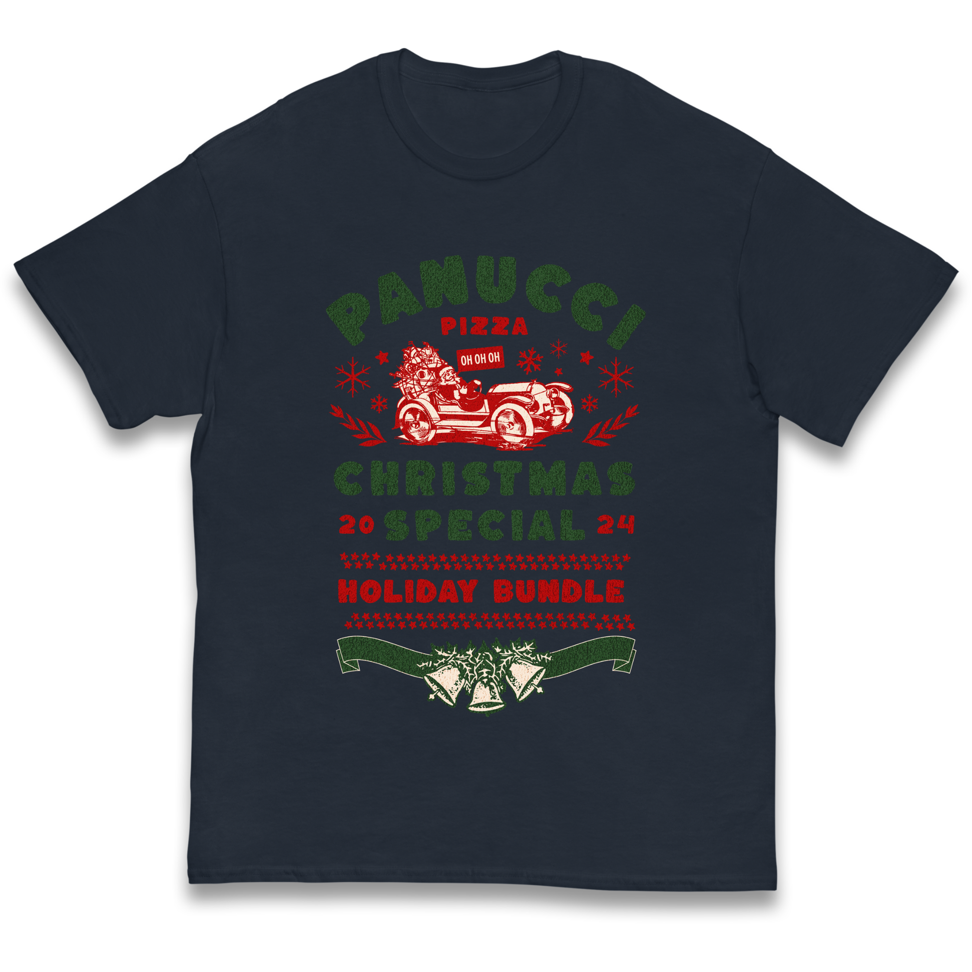 Panucci Pizza Christmas Special Christmas kids t shirt