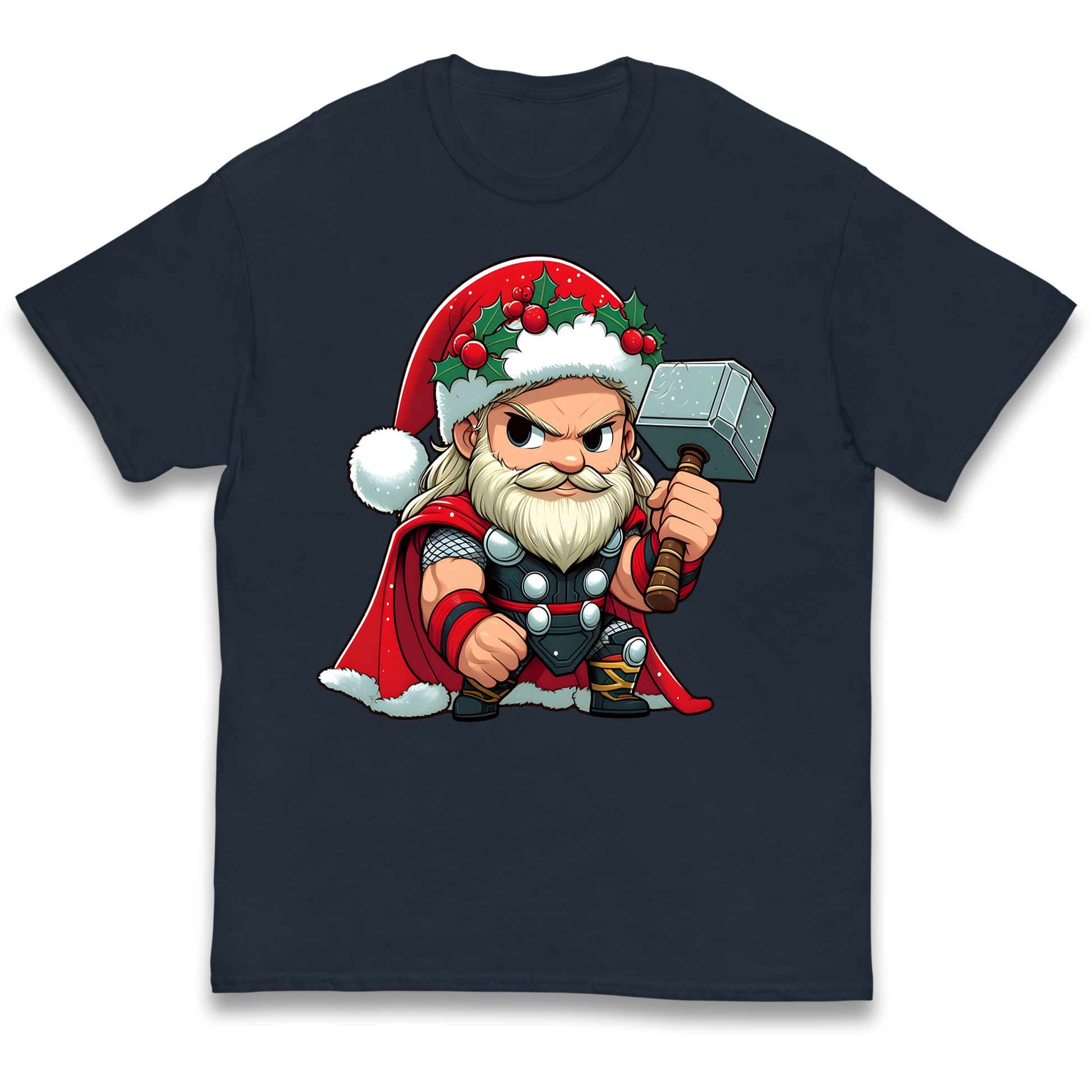 Thor Santa kids t shirt