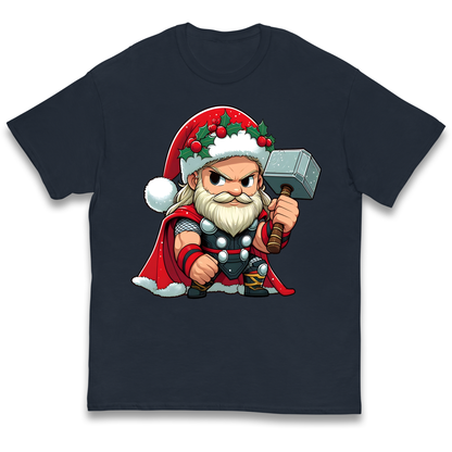 Thor Santa kids t shirt
