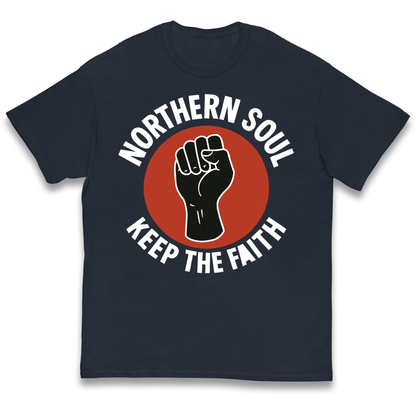 Northern Soul Keep The Faith kids t shirt