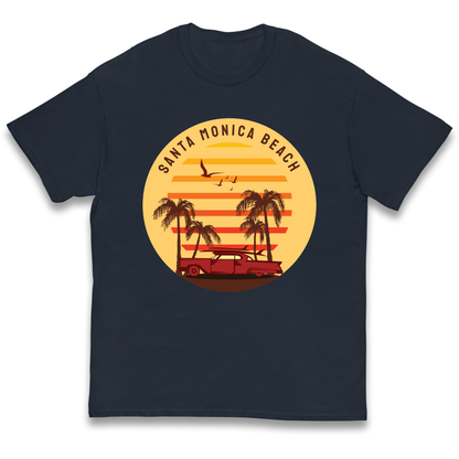 Santa Monica Beach kids t shirt