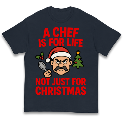 Chef Christmas Kids T Shirt