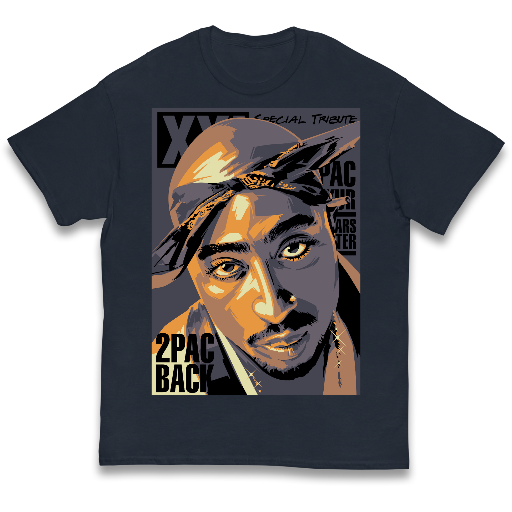 2 Pac Back Kids T Shirt 