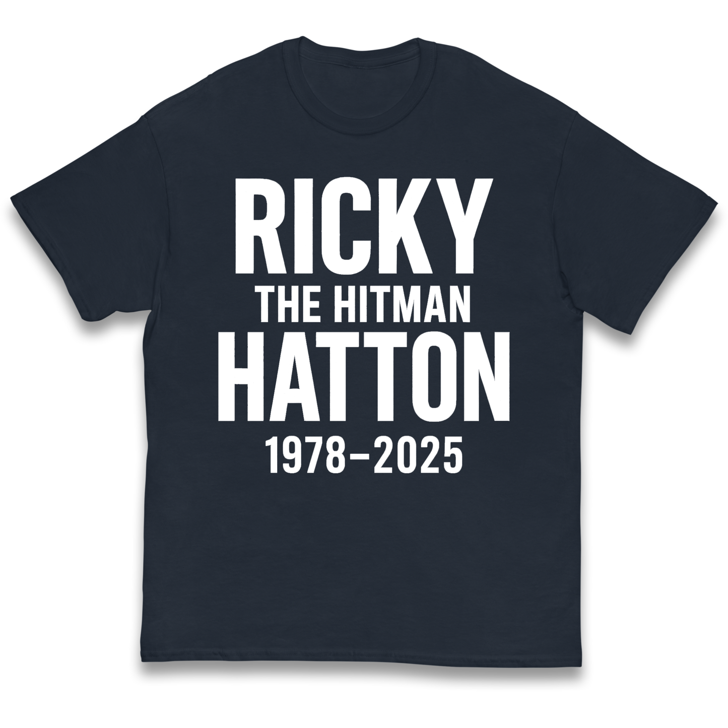 Ricky The Hitman Hatton 1978 2025 kids t shirt