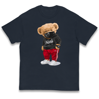 Teddy Bear Hello Streetwear kids t shirt