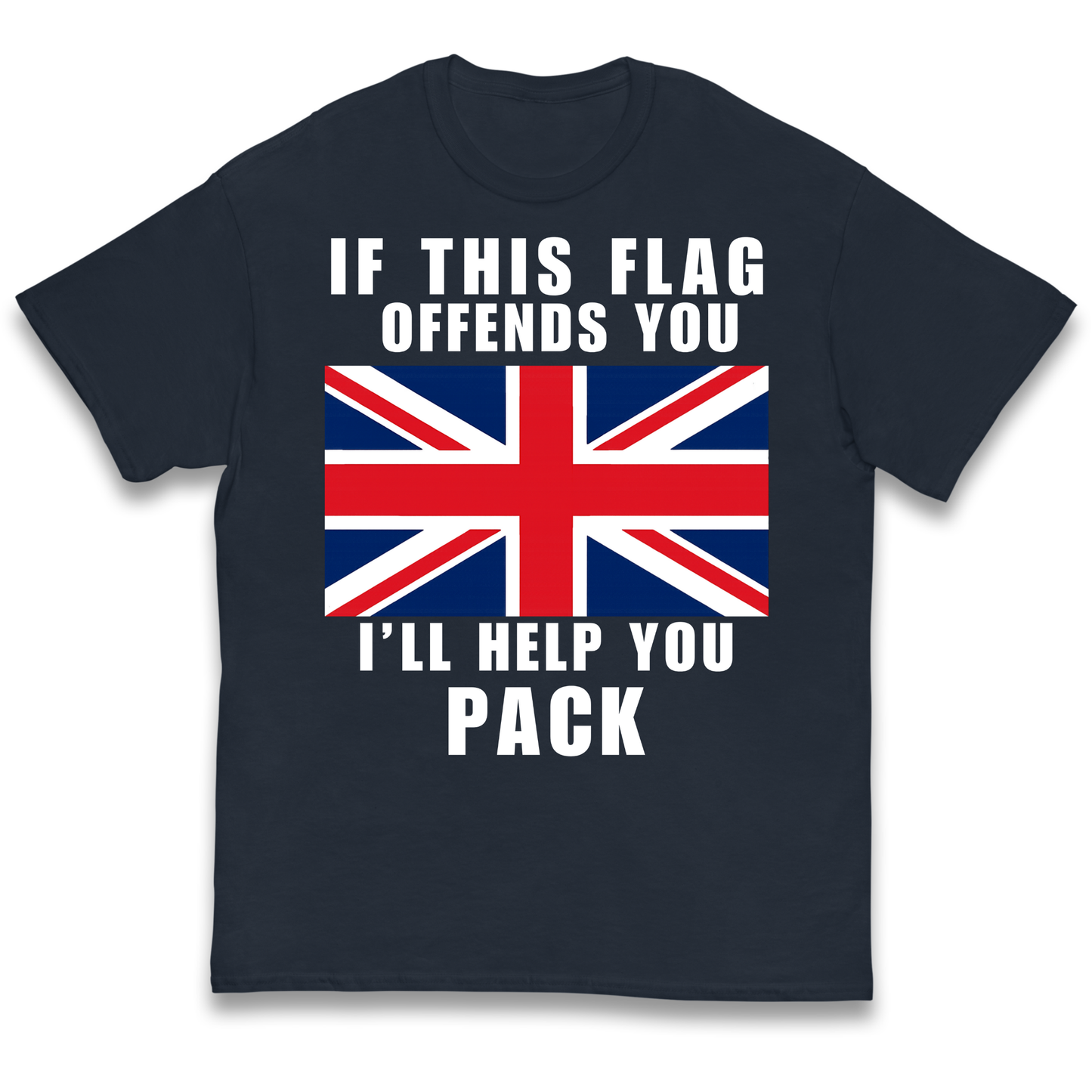 If This Flag Offends You I Will Help You Pack kids t shirt