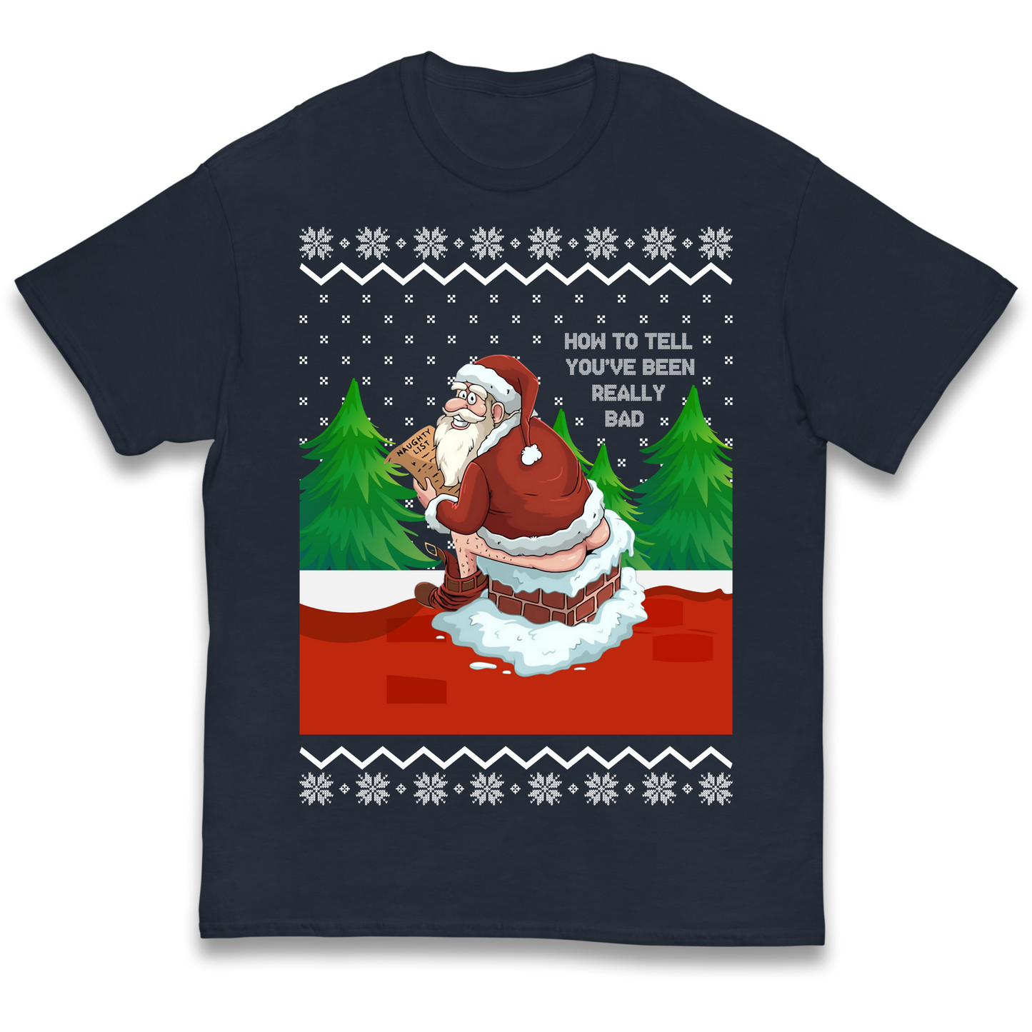 How To Tell That You've Been Really Bad kids t shirt