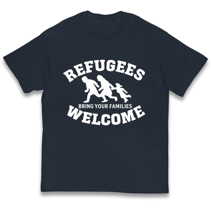 Welcome Refugees kids t shirt