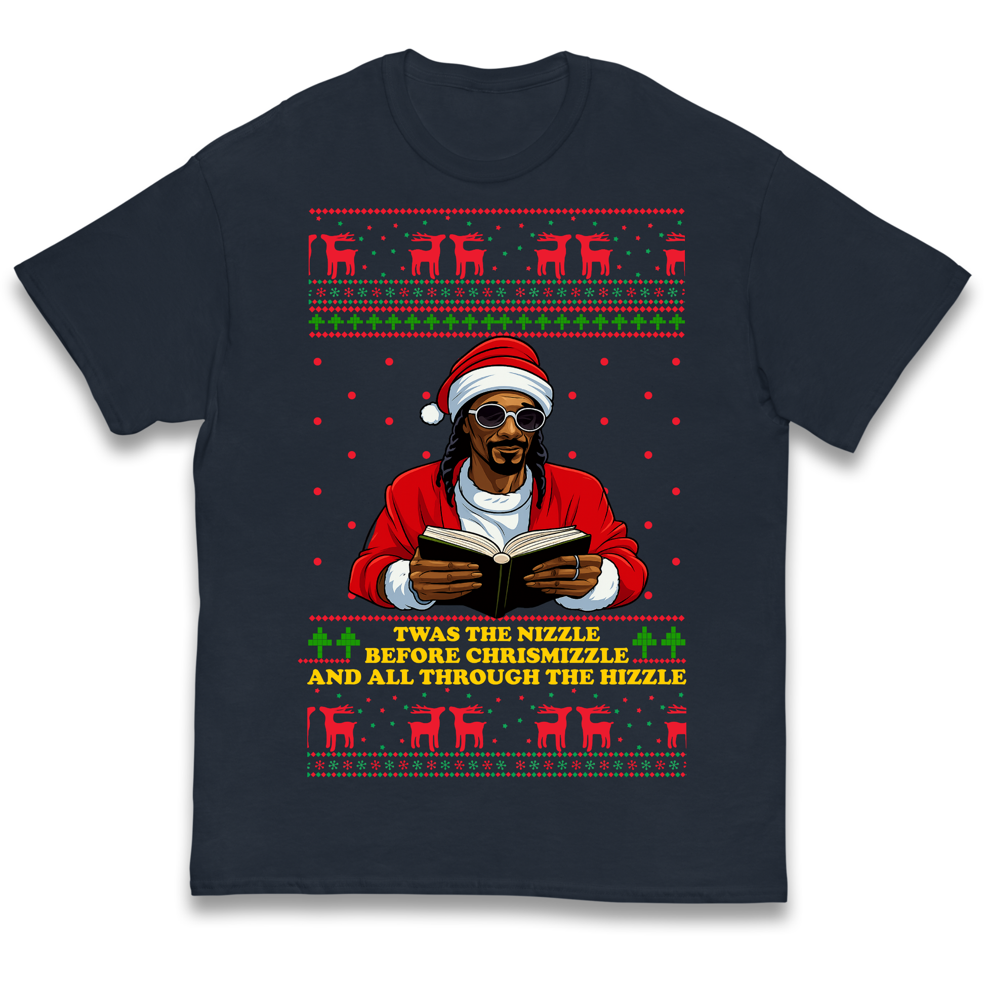 Snoop Dogg Nizzle Christmas Kids T Shirt