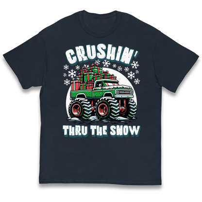 Crushin Thru The Snow kids t shirt