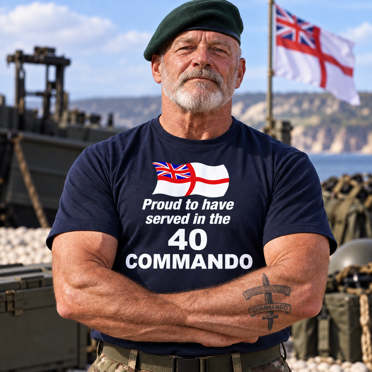 40 Commando Royal Marines T Shirt