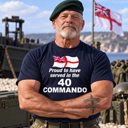 40 Commando Royal Marines T Shirt
