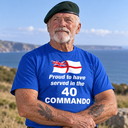 40 Commando Royal Marines T Shirt