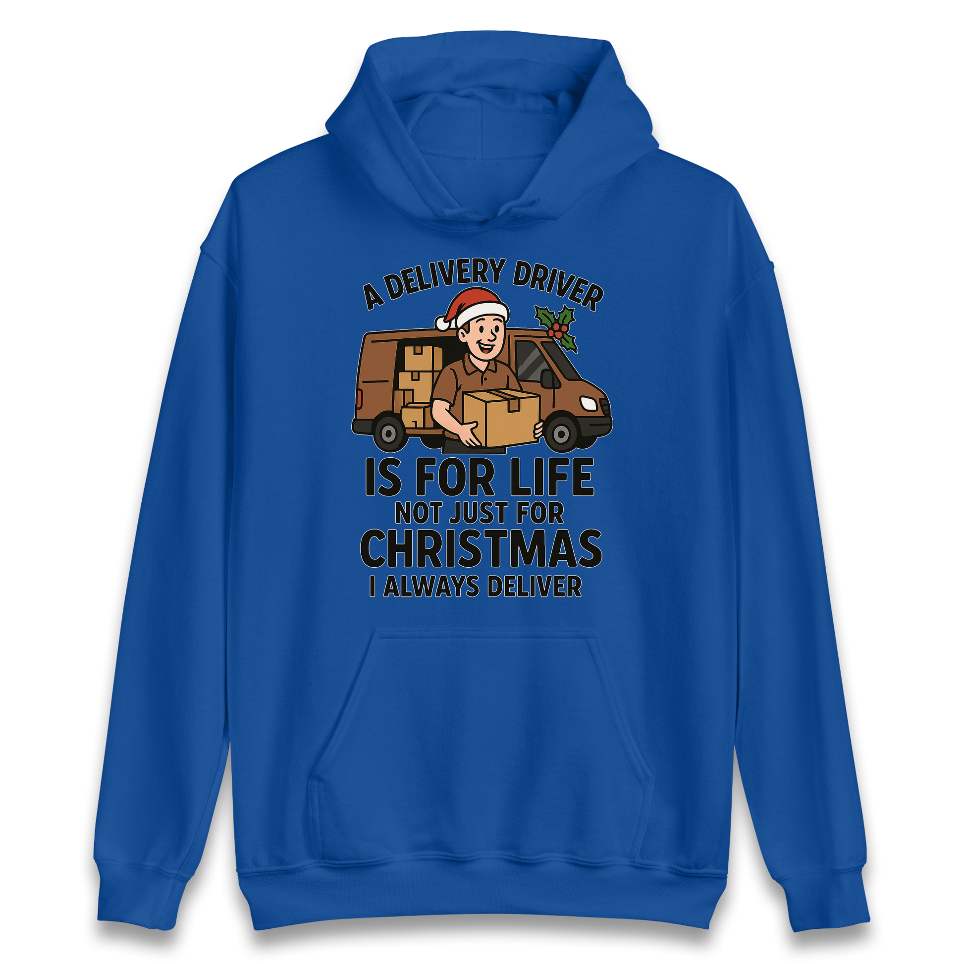 Delivery Driver Christmas Hoodie