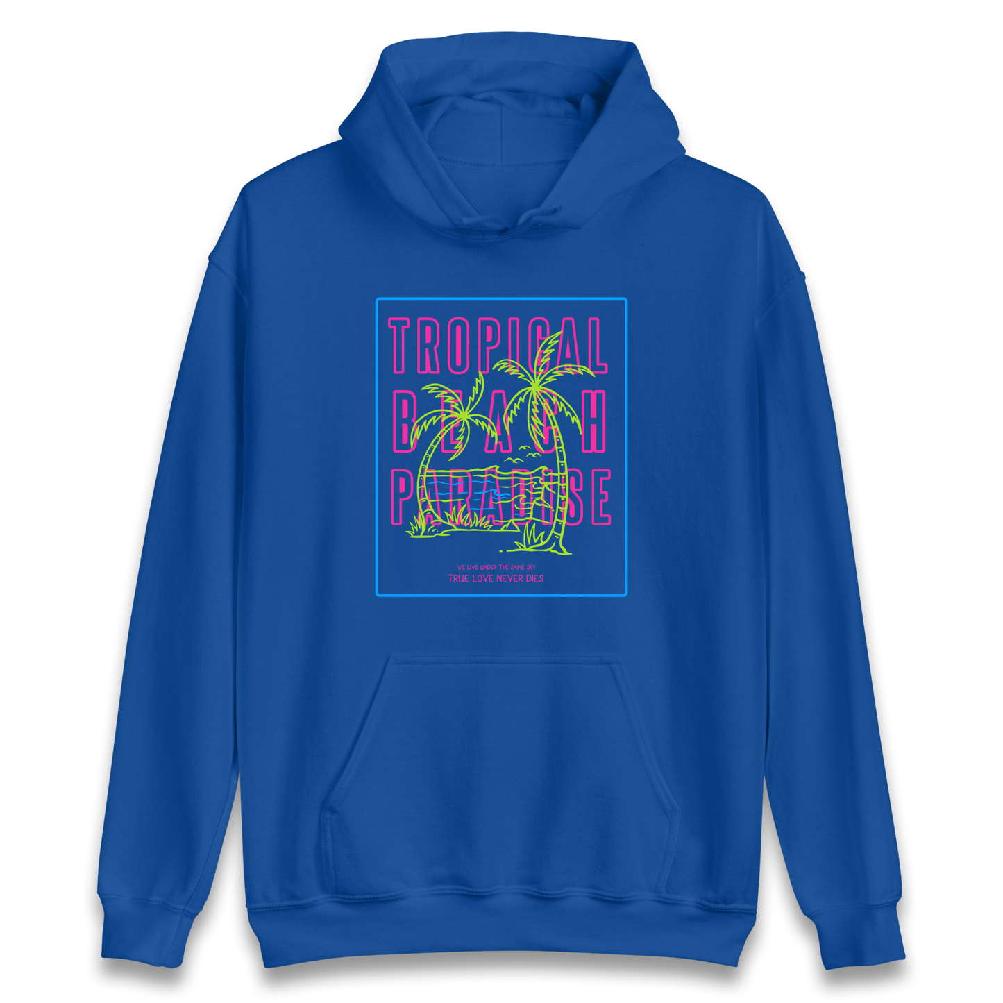 Tropical Beach Paradise Hoodie