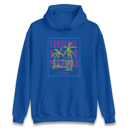 Tropical Beach Paradise Hoodie