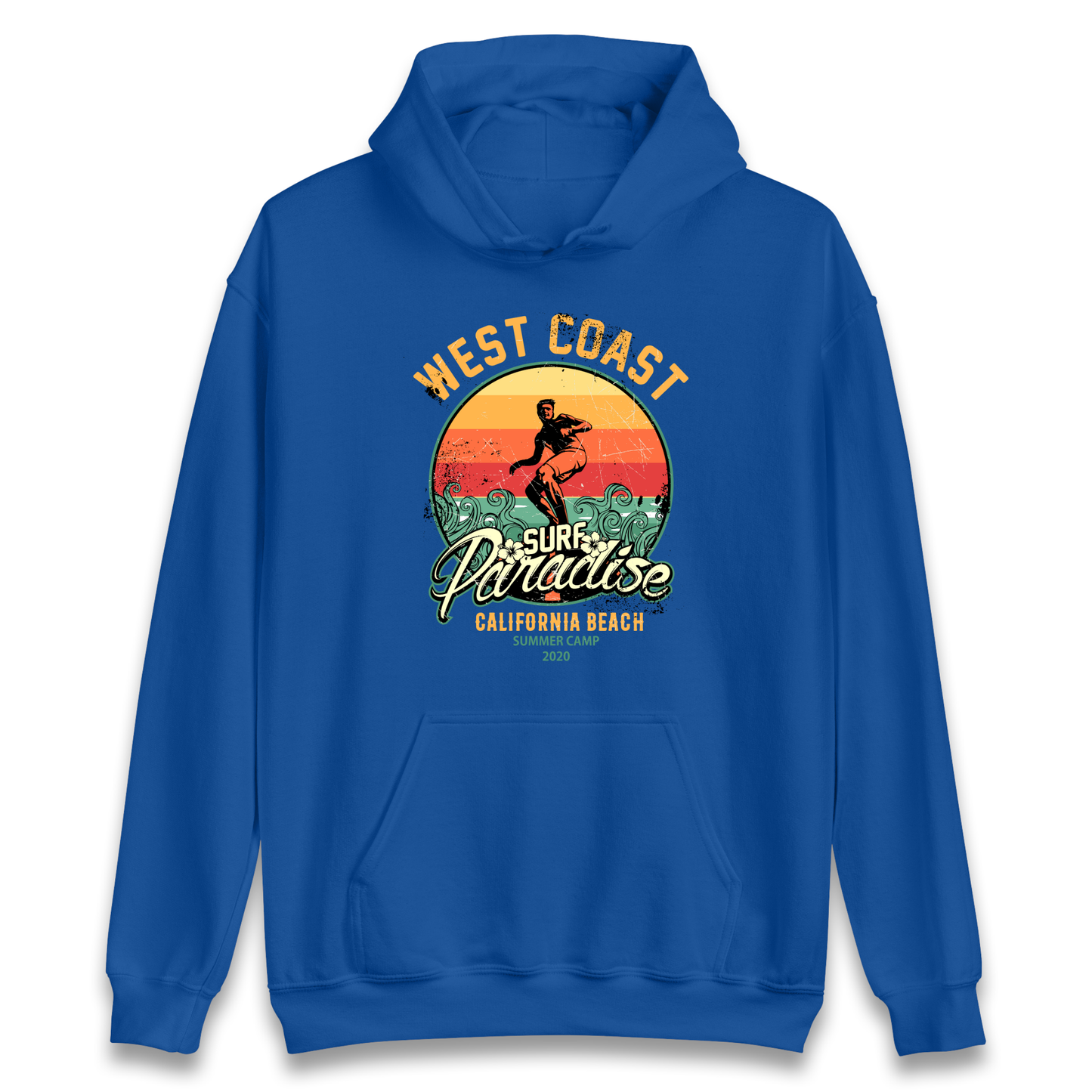 West Coast Surf Paradise Hoodie